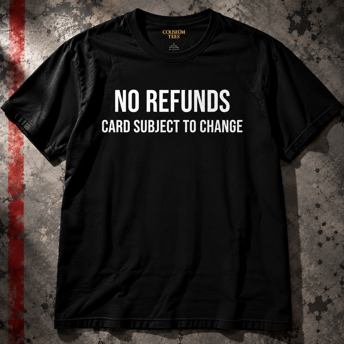 No Refunds